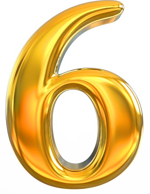 Gold number 6